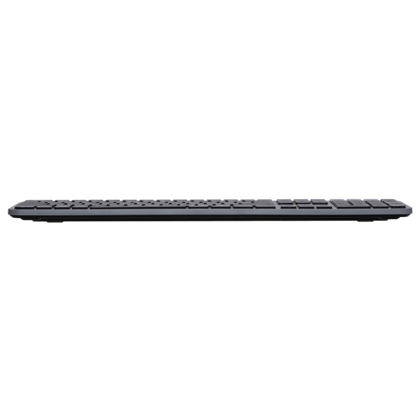 Keyboard 2E 2E-KS240WG_UA, Wireless, Bluetooth, USB, Grey/Black