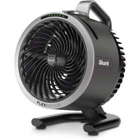 ვენტილატორი Shark FA050EU FlexBreeze HydroGo, 36W, Portable Wireless Fan, Black