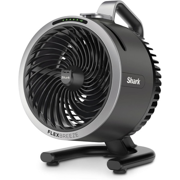Portable Wireless Fan Shark FA050EU FlexBreeze HydroGo, 36W, Black