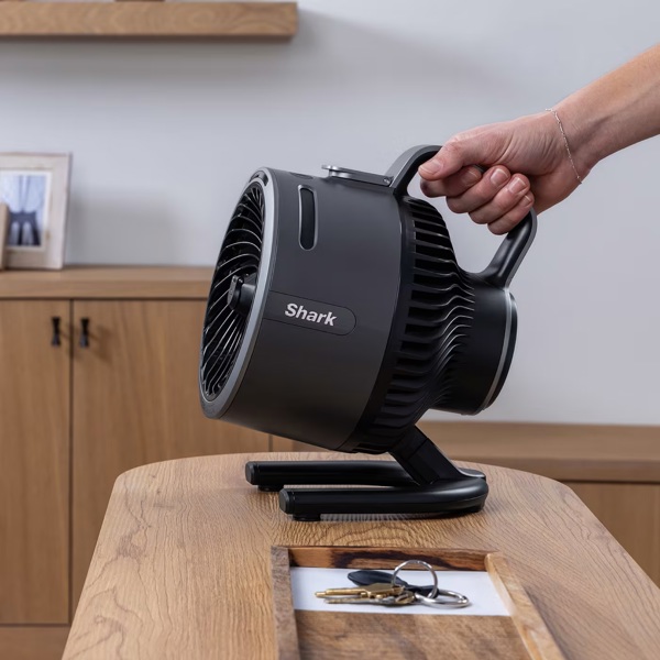 Portable Wireless Fan Shark FA050EU FlexBreeze HydroGo, 36W, Black