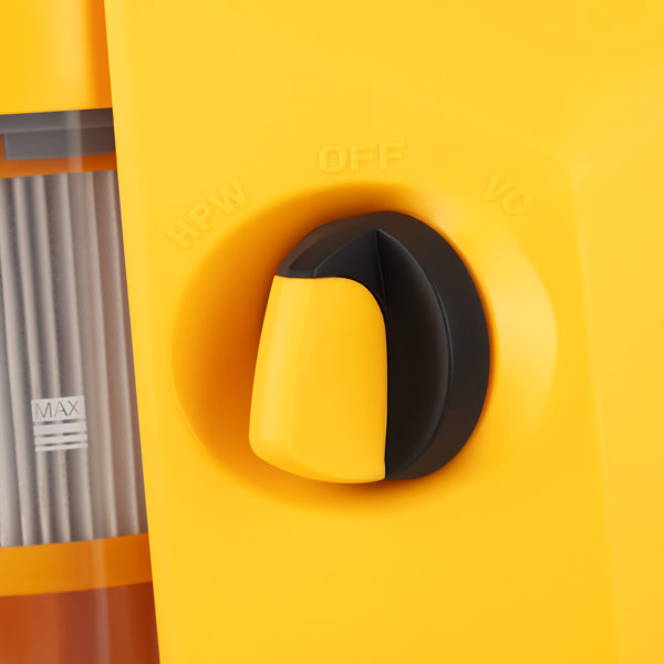 High Pressure Washer 2E 2E-HPW1613VC AquaClean 4in1, 1600W, 130bar, Yellow