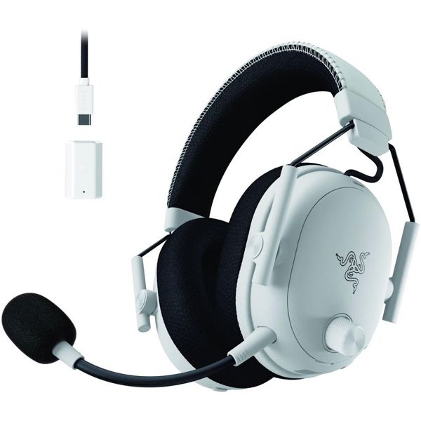 Gaming Headset Razer RZ04-05400200-R3M1 BlackShark V3 Pro, Wireless, Bluetooth, USB, 3.5mm, White