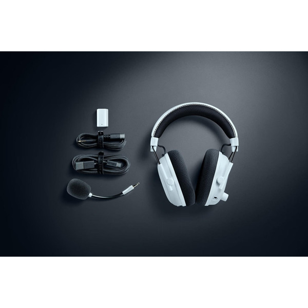 Gaming Headset Razer RZ04-05400200-R3M1 BlackShark V3 Pro, Wireless, Bluetooth, USB, 3.5mm, White