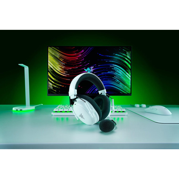 Gaming Headset Razer RZ04-05400200-R3M1 BlackShark V3 Pro, Wireless, Bluetooth, USB, 3.5mm, White