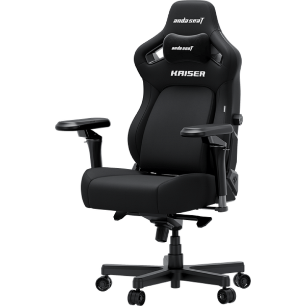 Gaming Chair AndaSeat AD12YDDC-XLL-20-B-CF-03 Kaiser 4 V2 XL, Black