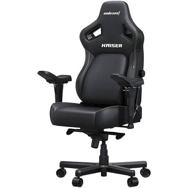 Gaming Chair AndaSeat AD12YDDC-XLL-20-B-PV/C Kaiser 4 V2 XL, Black
