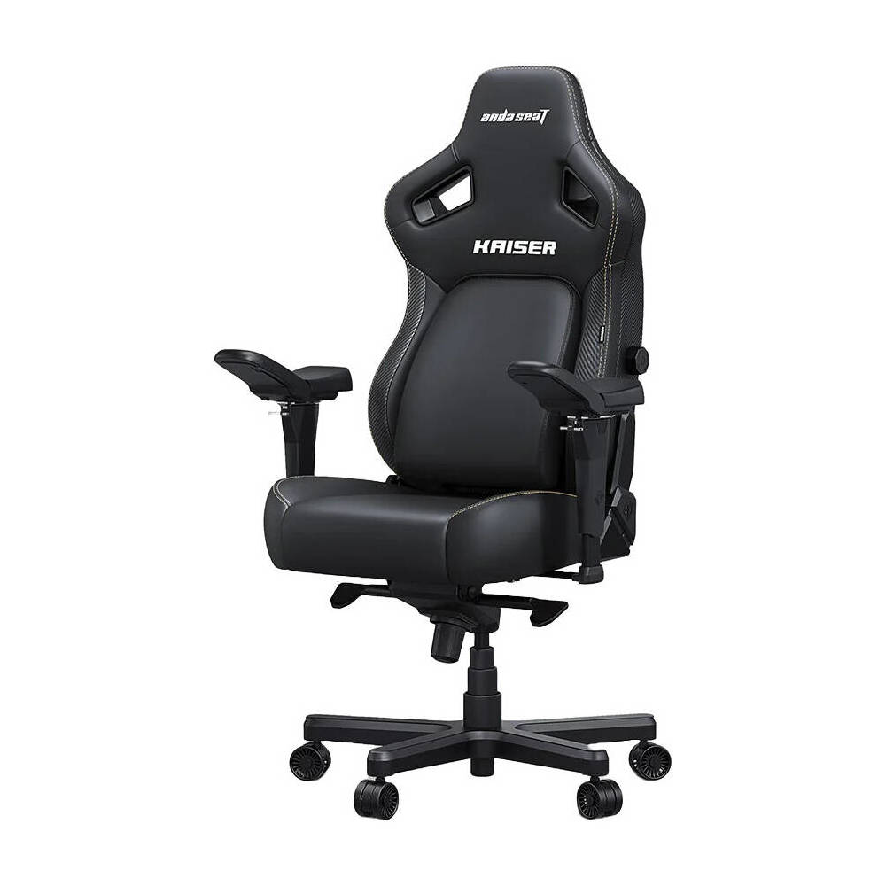 გეიმერული სავარძელი AndaSeat AD12YDDC-XLL-20-B-PV/C Kaiser 4 V2 XL, Gaming Chair, Black