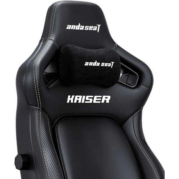 გეიმერული სავარძელი AndaSeat AD12YDDC-XLL-20-B-PV/C Kaiser 4 V2 XL, Gaming Chair, Black