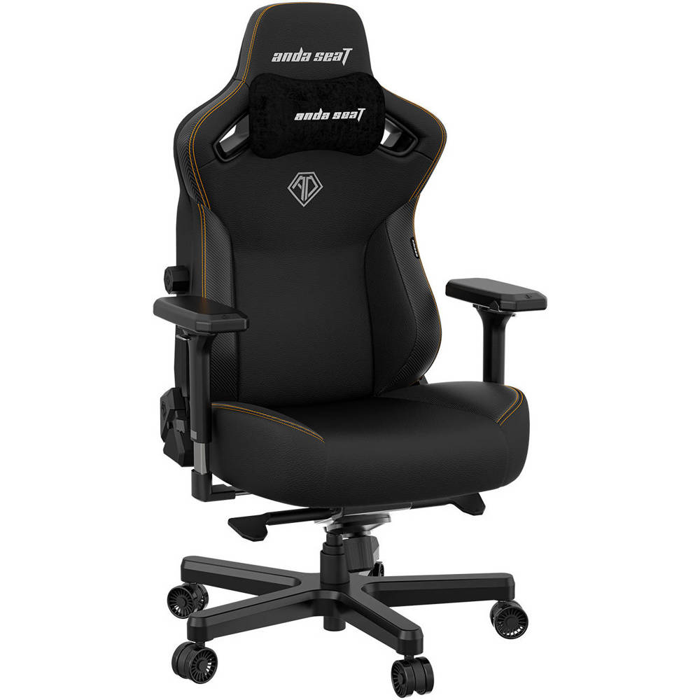 გეიმერული სავარძელი AndaSeat AD12YDC-XL-01-B-PV/C Kaiser 3 XL, Gaming Chair, Black