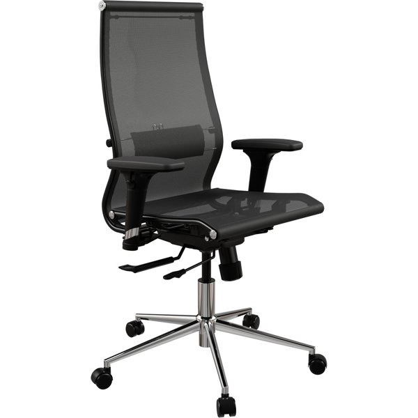საოფისე სავარძელი Ergolife 1F5.D.1.353 SynchroSit 10 B2-189D - T, Office Chair, Black