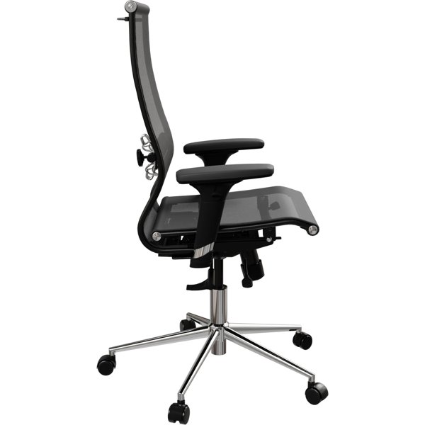 საოფისე სავარძელი Ergolife 1F5.D.1.353 SynchroSit 10 B2-189D - T, Office Chair, Black