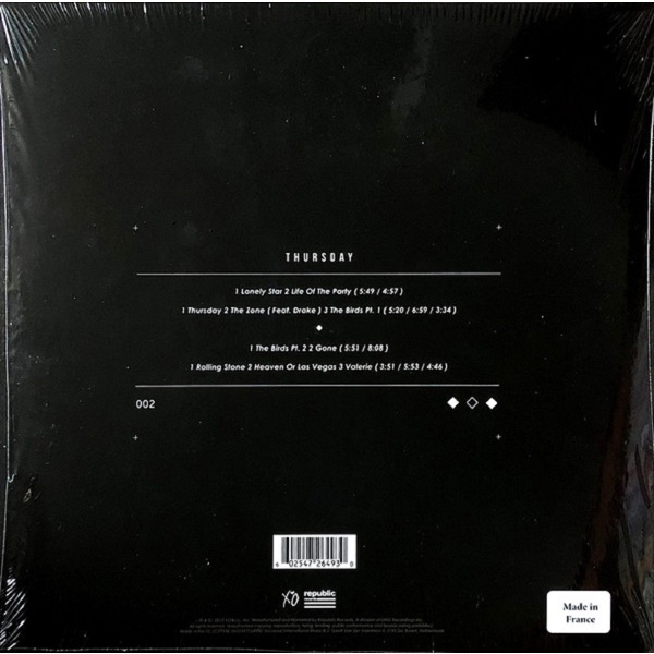 Vinyl The Weeknd – Thursday W02