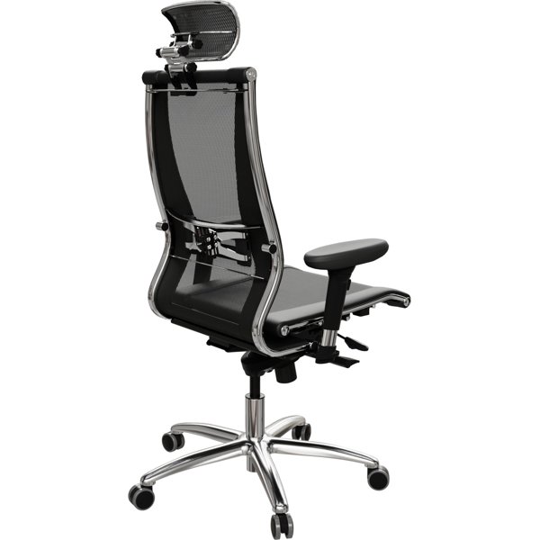 საოფისე სავარძელი Metta 8A.7.15.49 Samurai L2-14D - TS+Infinity, Office Chair, Black