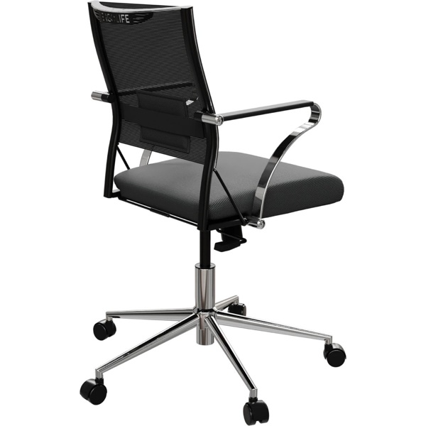 საოფისე სავარძელი Ergolife 697.5D.1.2A2 Sit Air 24/7 M4-281K - Italy+UMF(X1), Office Chair, Black