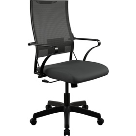 საოფისე სავარძელი Ergolife 696.61.1.222 Sit Air 24/7 B2-281K - Italy+UMF(X1), Office Chair, Black