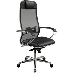 საოფისე სავარძელი Metta A.2.1.49 Samurai L1-2K - TS+Infinity, Office Chair, Black