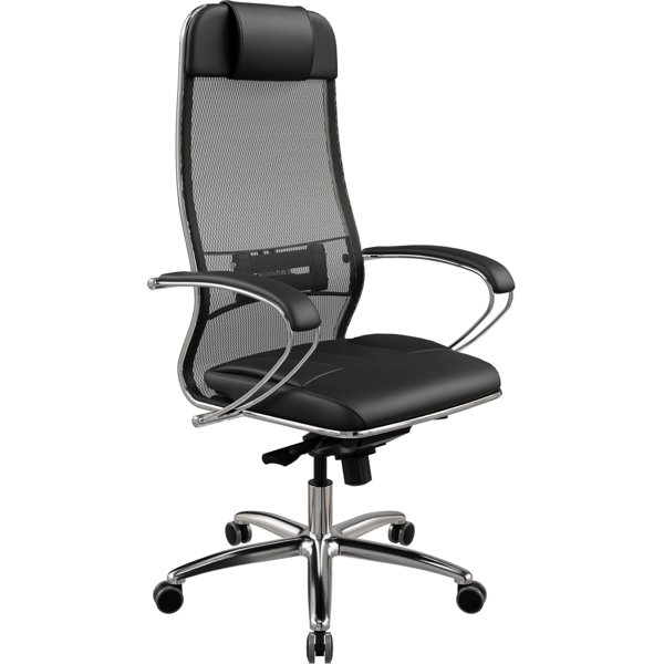 საოფისე სავარძელი Metta A.2.1.49 Samurai L1-2K - TS+Infinity, Office Chair, Black