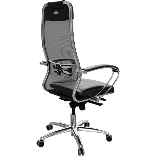 საოფისე სავარძელი Metta A.2.1.49 Samurai L1-2K - TS+Infinity, Office Chair, Black