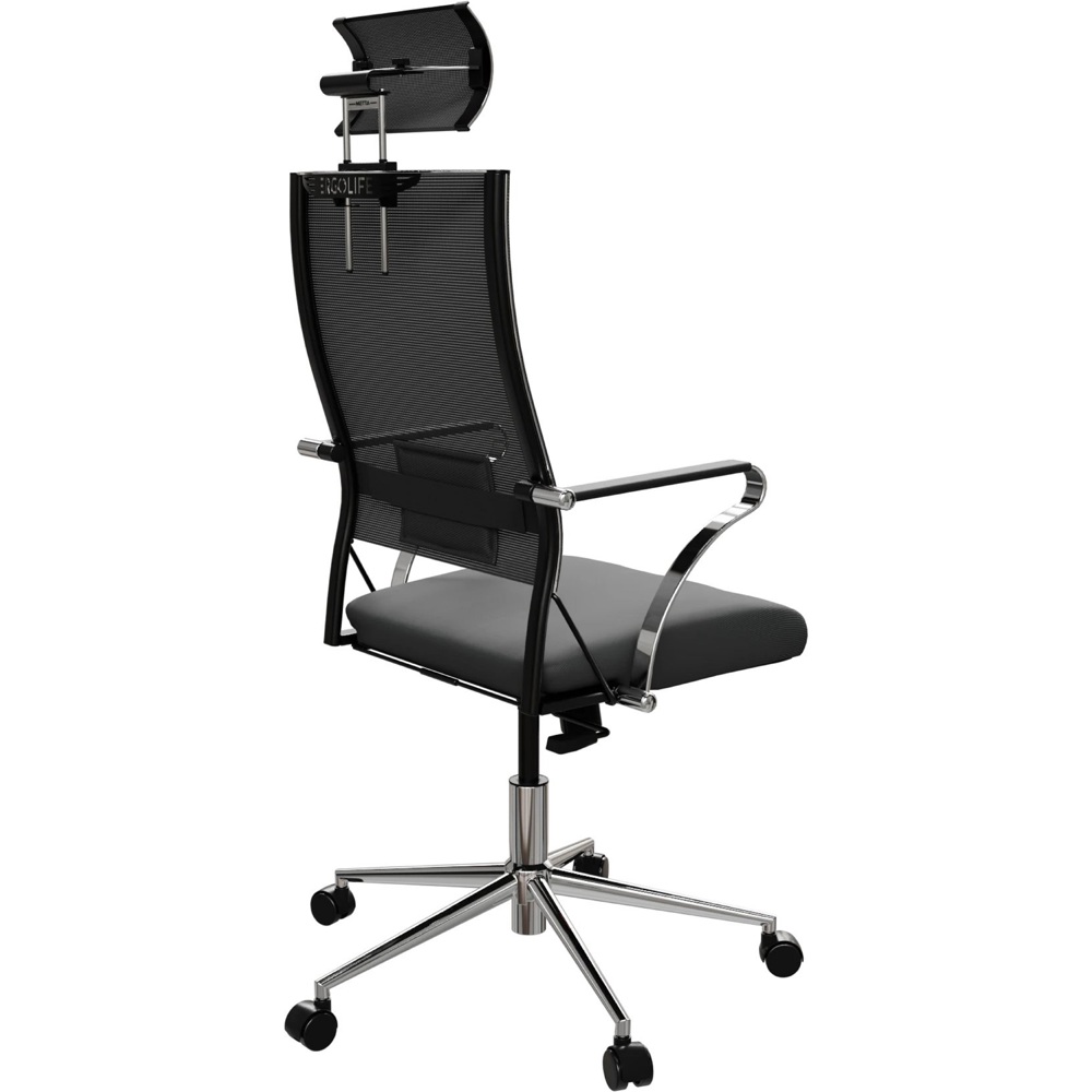 საოფისე სავარძელი Ergolife 696.5D.51.2A2 Sit Air 24/7 B2-281K - Italy+UMF(X1), Office Chair, Black