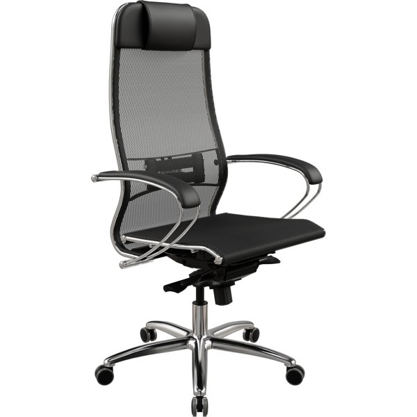 საოფისე სავარძელი Metta 5.2.1.49 Samurai L1-1K - TS, Office Chair, Black