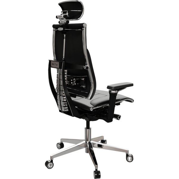 საოფისე სავარძელი Metta A5.F.5.13A Yoga Spine F, Office Chair, Black