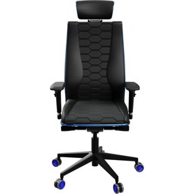 გეიმერული სავარძელი Metta 2E4.3.6.B6 Samurai Space Blue, Gaming Chair, Black