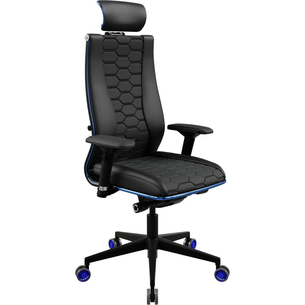 გეიმერული სავარძელი Metta 2E4.3.6.B6 Samurai Space Blue, Gaming Chair, Black