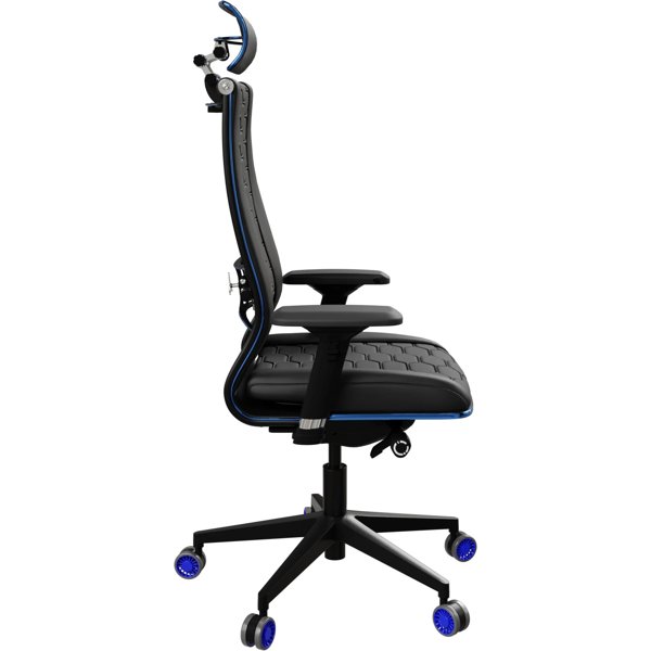 გეიმერული სავარძელი Metta 2E4.3.6.B6 Samurai Space Blue, Gaming Chair, Black