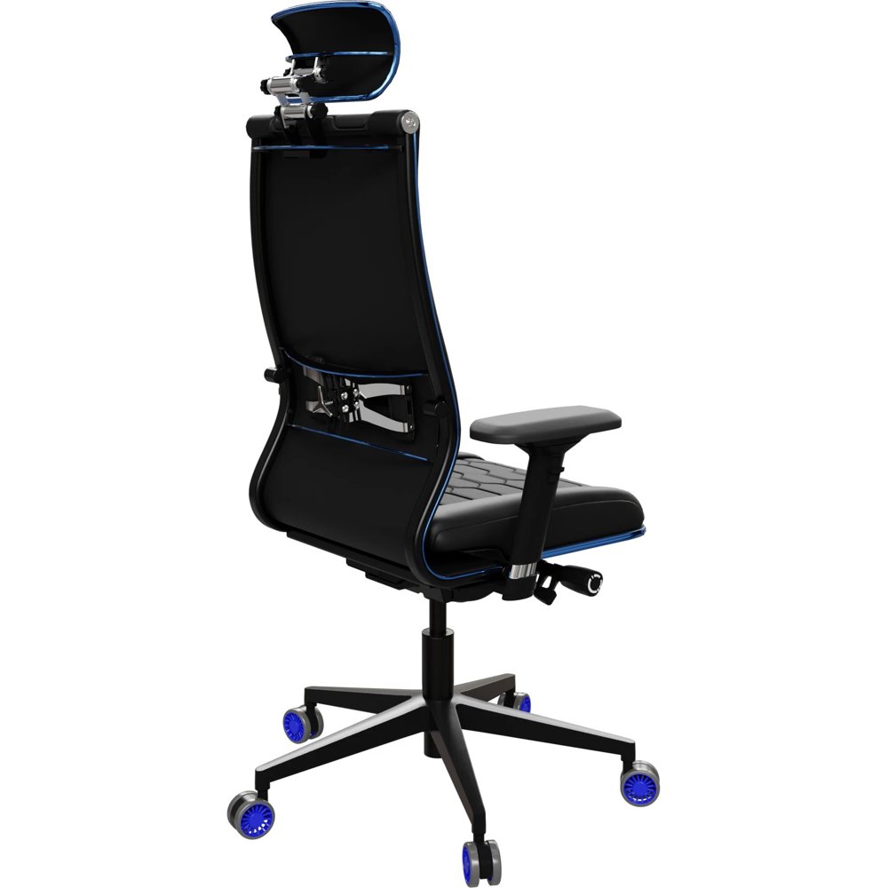 გეიმერული სავარძელი Metta 2E4.3.6.B6 Samurai Space Blue, Gaming Chair, Black