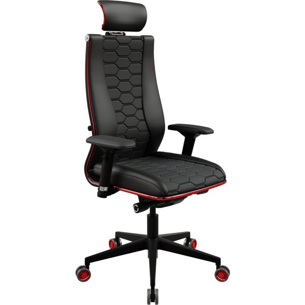 გეიმერული სავარძელი Metta 2E2.3.7.B7 Samurai Space Blue, Gaming Chair, Black/Red