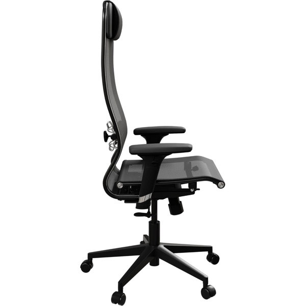 საოფისე სავარძელი Ergolife 212.D.1.3A3 ErgoLife Set 4, Office Chair, Black