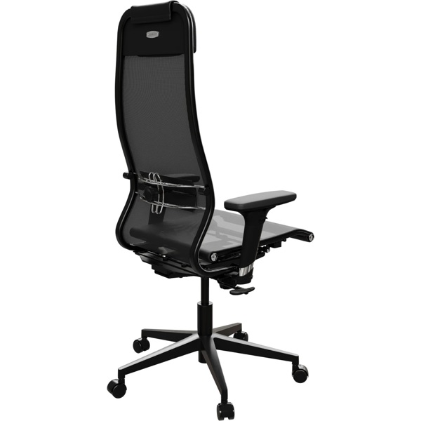 საოფისე სავარძელი Ergolife 212.D.1.3A3 ErgoLife Set 4, Office Chair, Black