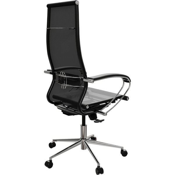 საოფისე სავარძელი Ergolife 219.16.1.403 ErgoLife Set 7, Office Chair, Black