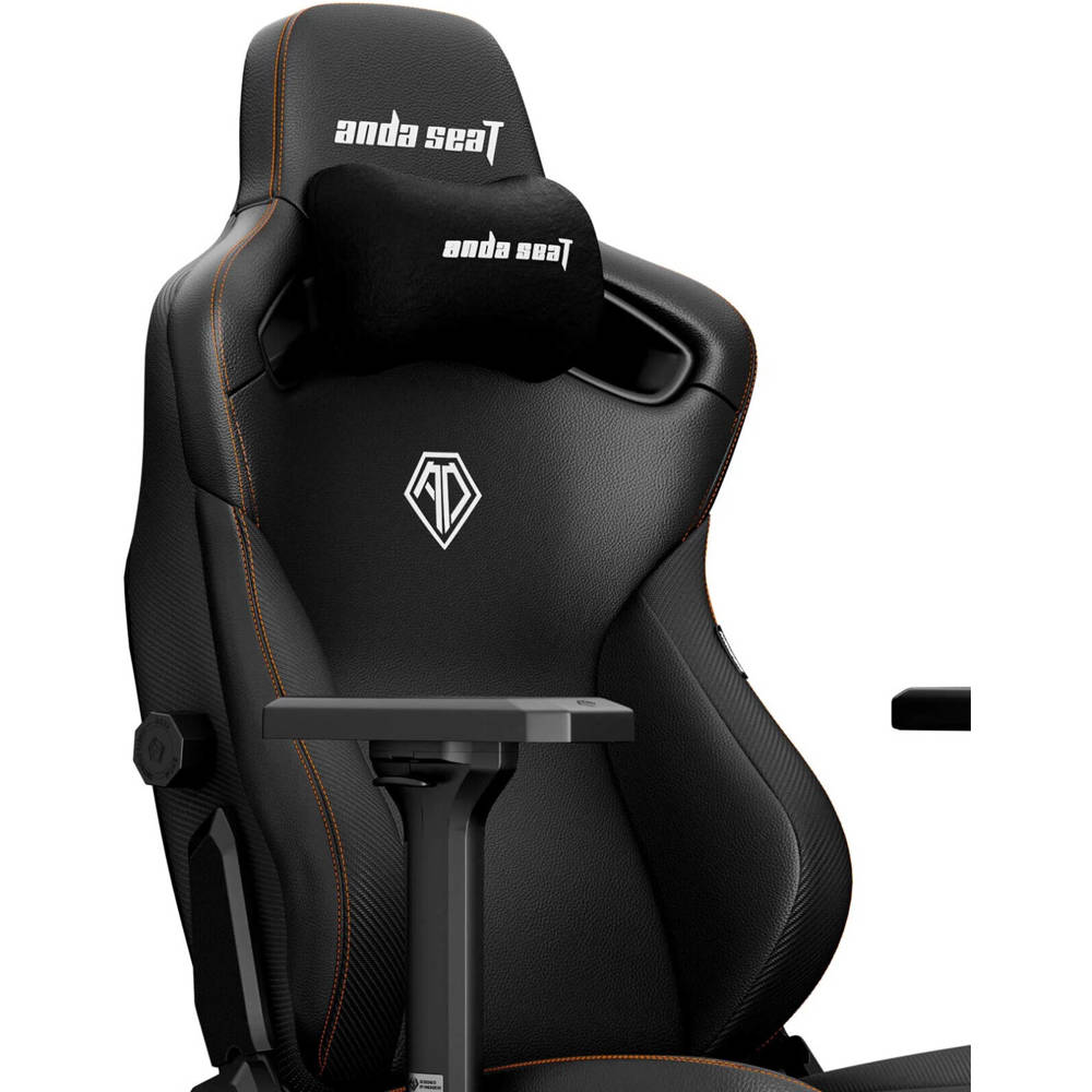 გეიმერული სავარძელი AndaSeat AD12YDC-L-01-B-PV/C Kaiser 3, Gaming Chair, Black