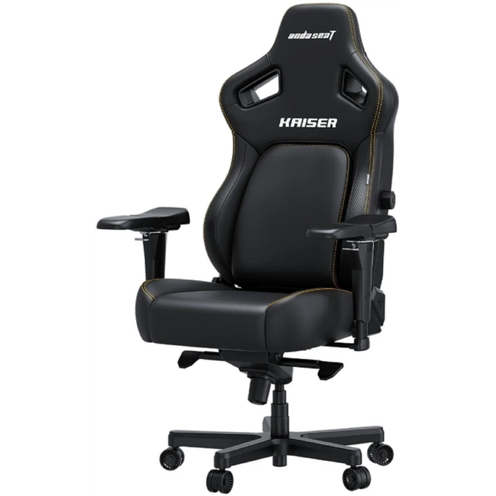 გეიმერული სავარძელი AndaSeat AD12YDDC-L-20-B-PV/C-03 Kaiser 4 V2, Gaming Chair, Black