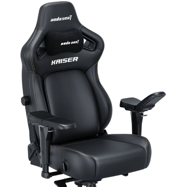 Gaming Chair AndaSeat AD12YDDC-L-20-B-PV/C-03 Kaiser 4 V2, Black