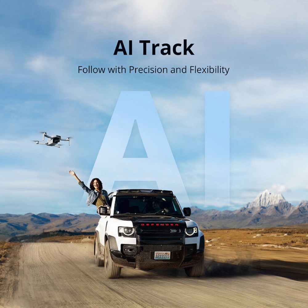 დრონი Potensic ATOM 2 Screen Remote (Fly More Combo) AI Tracking Grey