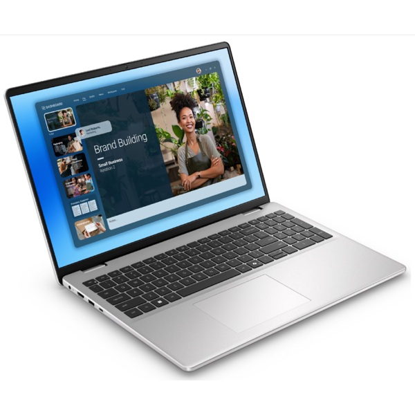 Notebook Dell 16 DC16251, 16", Core 7-150U, 32GB, 1TB SSD, Integrated, W11P, Silver