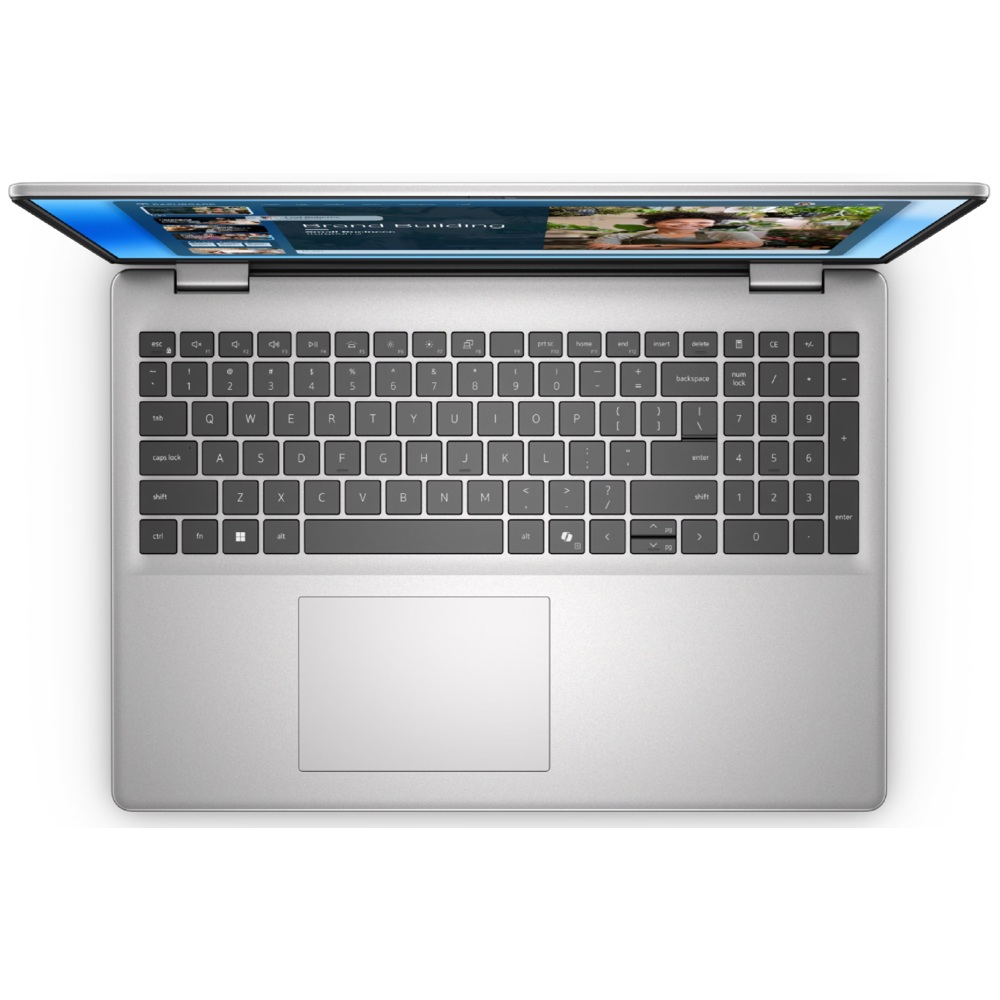 ნოუთბუქი Dell 16 DC16251, 16", Core 7-150U, 32GB, 1TB SSD, Integrated, W11P, Silver