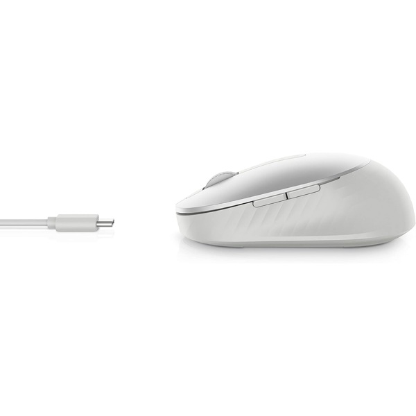 Mouse Dell 570-ABLO MS7421W Premier, Wireless, Bluetooth, USB, White