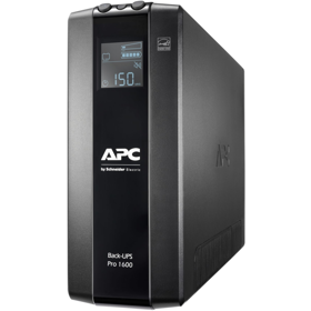 უწყვეტი კვების წყარო APC br1600mi Back UPS Pro, Line interactive, 1600VA/960W, USB, LCD, UPS, Black