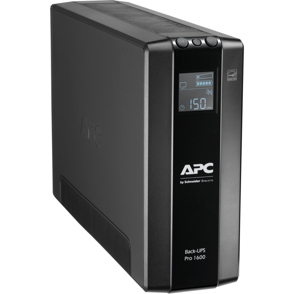 უწყვეტი კვების წყარო APC br1600mi Back UPS Pro, Line interactive, 1600VA/960W, USB, LCD, UPS, Black