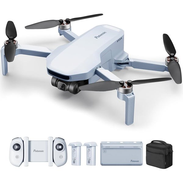 დრონის კომპლექტი Potensic APM1410711 Potensic ATOM SE Expansion Kit, PixSync 2.0, Drone Combo, Grey