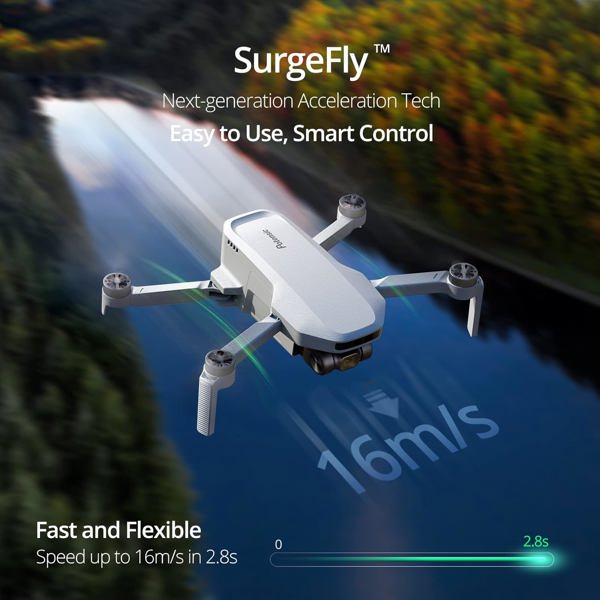 დრონის კომპლექტი Potensic APM1410711 Potensic ATOM SE Expansion Kit, PixSync 2.0, Drone Combo, Grey