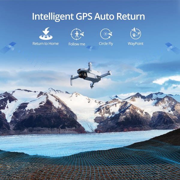 დრონის კომპლექტი Potensic APM1410711 Potensic ATOM SE Expansion Kit, PixSync 2.0, Drone Combo, Grey