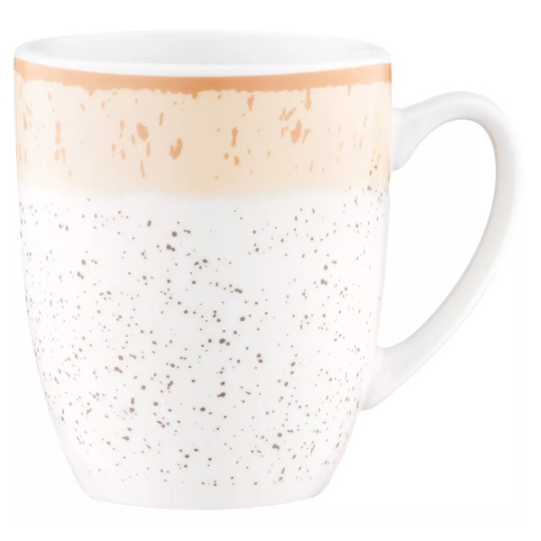 ჭიქა Ardesto AR2936SBG Siena, 0.36L, Mug, White/Yellow