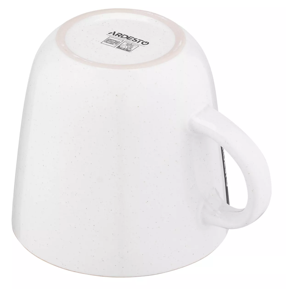 Mug Ardesto AR2945AW Apulia, 0.45L, White