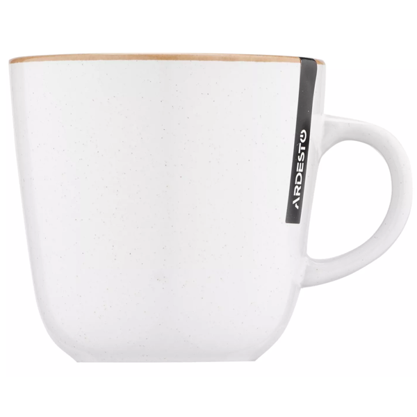 ჭიქა Ardesto AR2945AW Apulia, 0.45L, Mug, White