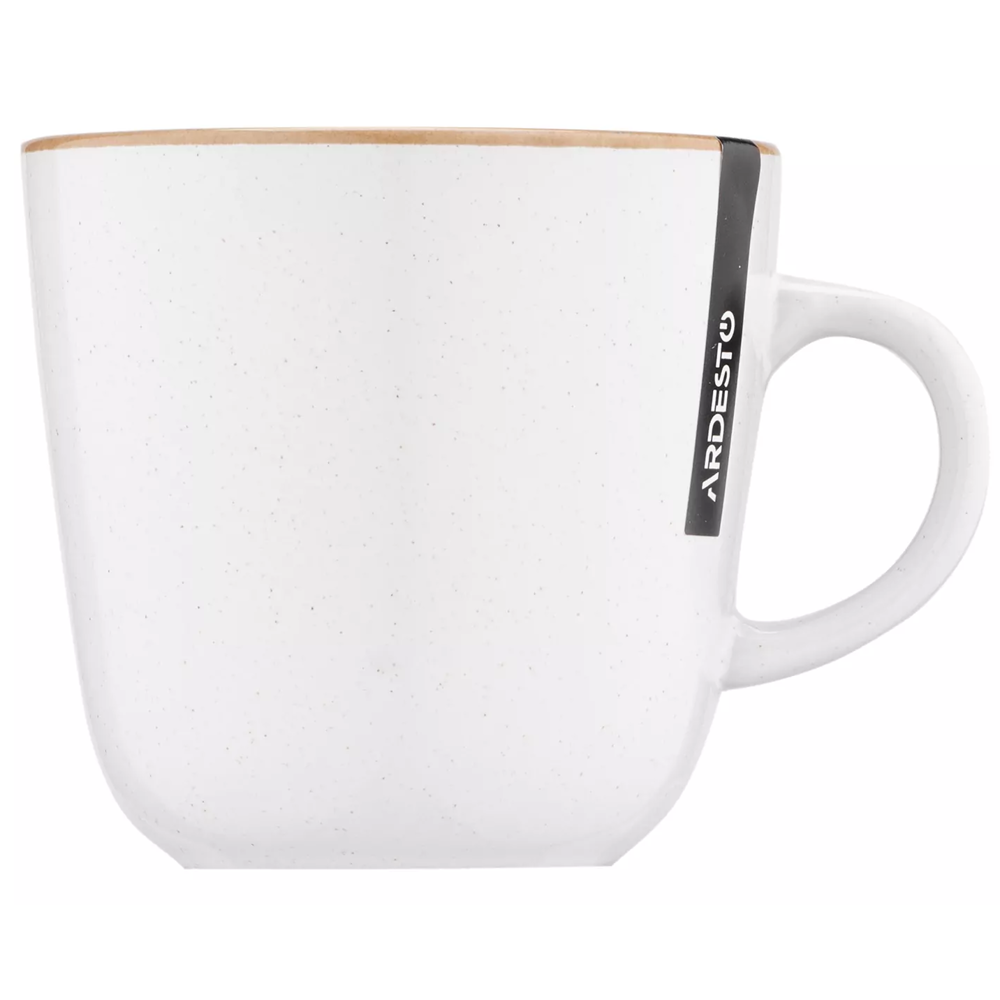 ჭიქა Ardesto AR2945AW Apulia, 0.45L, Mug, White