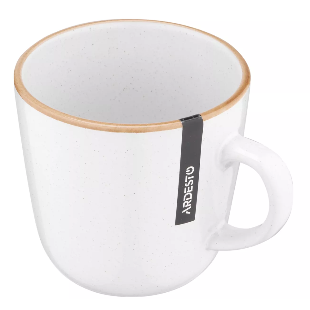 Mug Ardesto AR2945AW Apulia, 0.45L, White